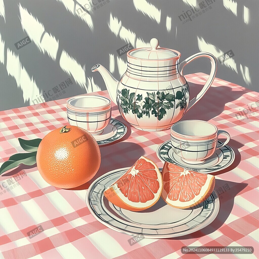 lowpoly橙子