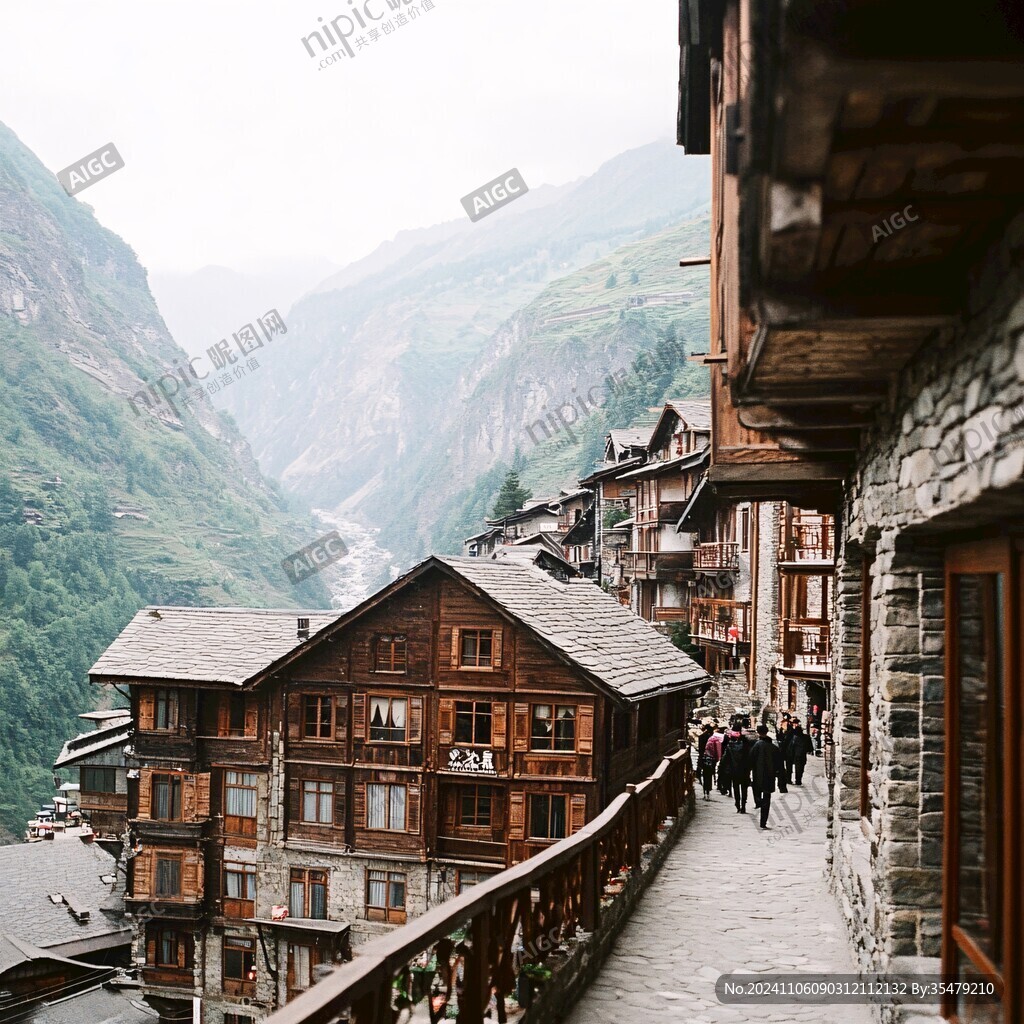 重建的映秀镇