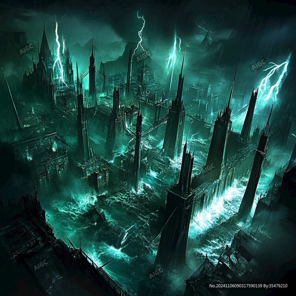 世界末日混乱场景