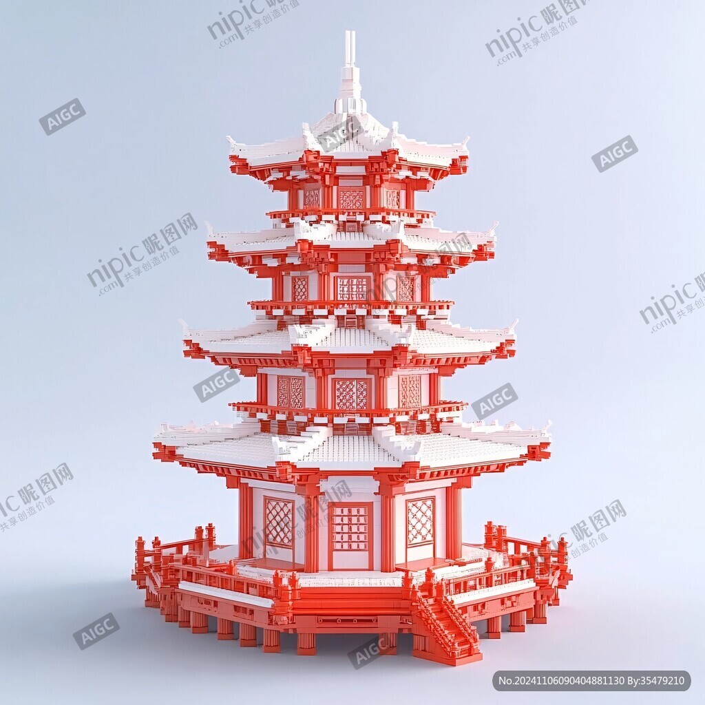 中式古典塔楼
