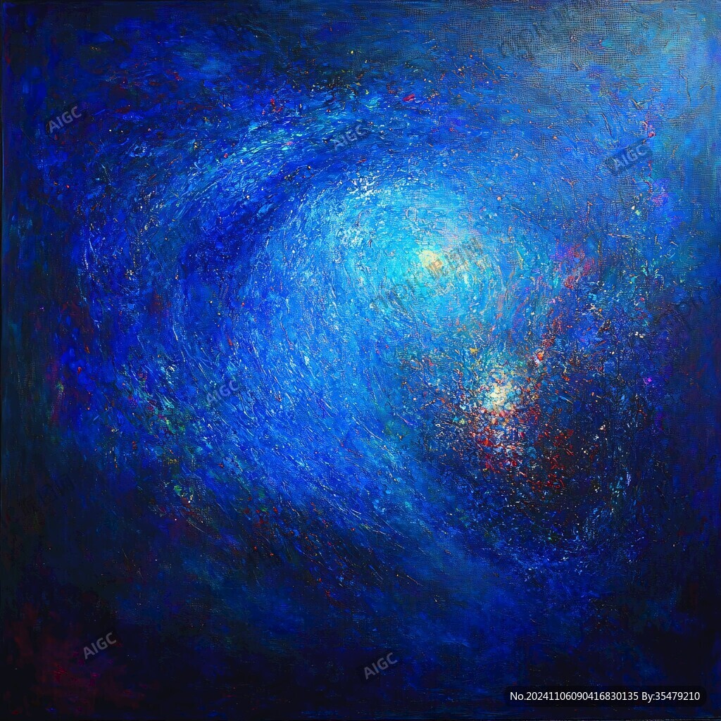 星空系列油画展
