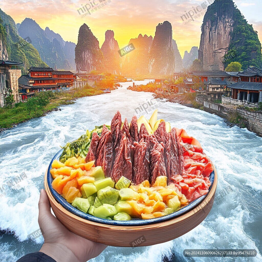 漓江游船餐饮