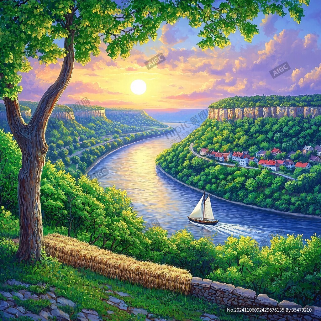 风景画装饰画下载
