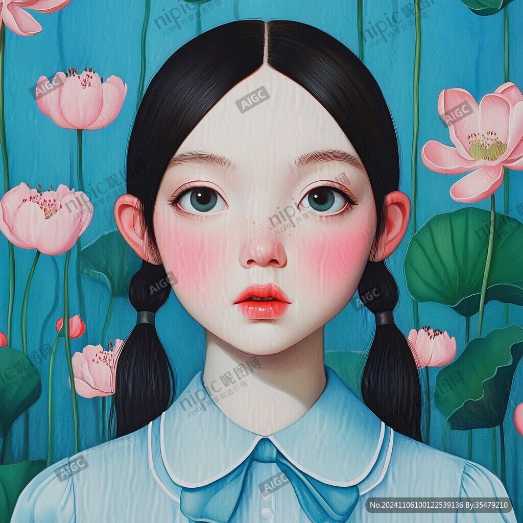 写实人物插画