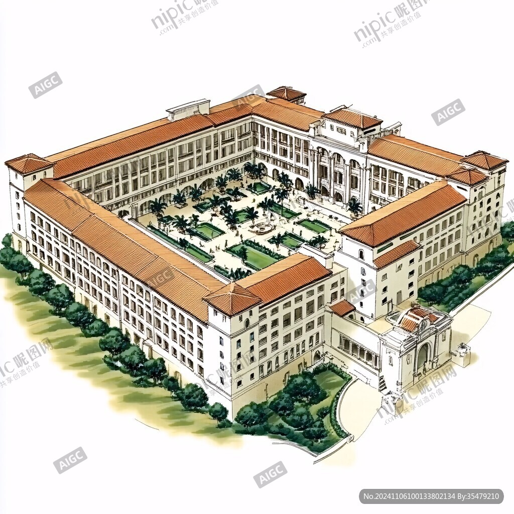 斯坦福大学插画