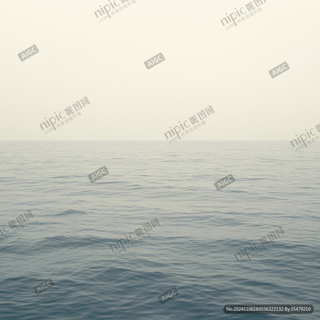 海平面海平线海岸线