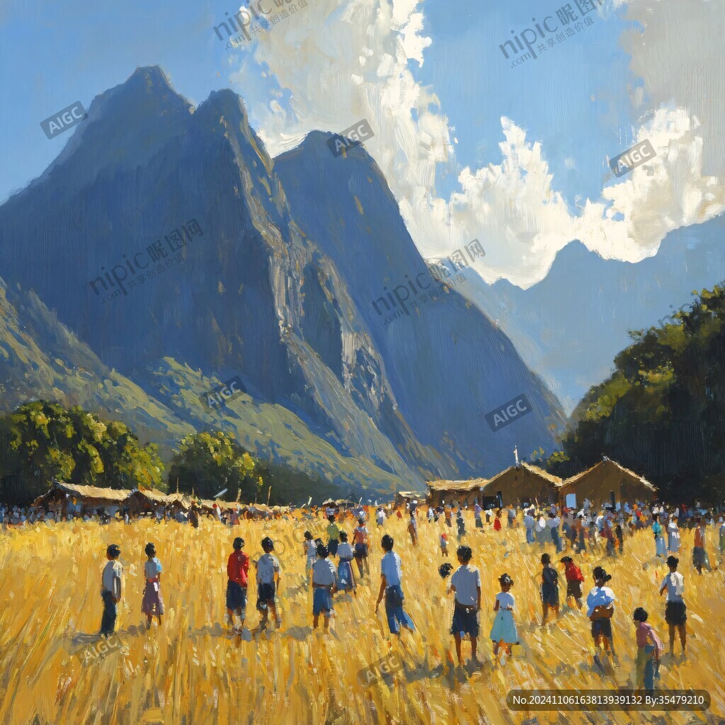 青稞插画