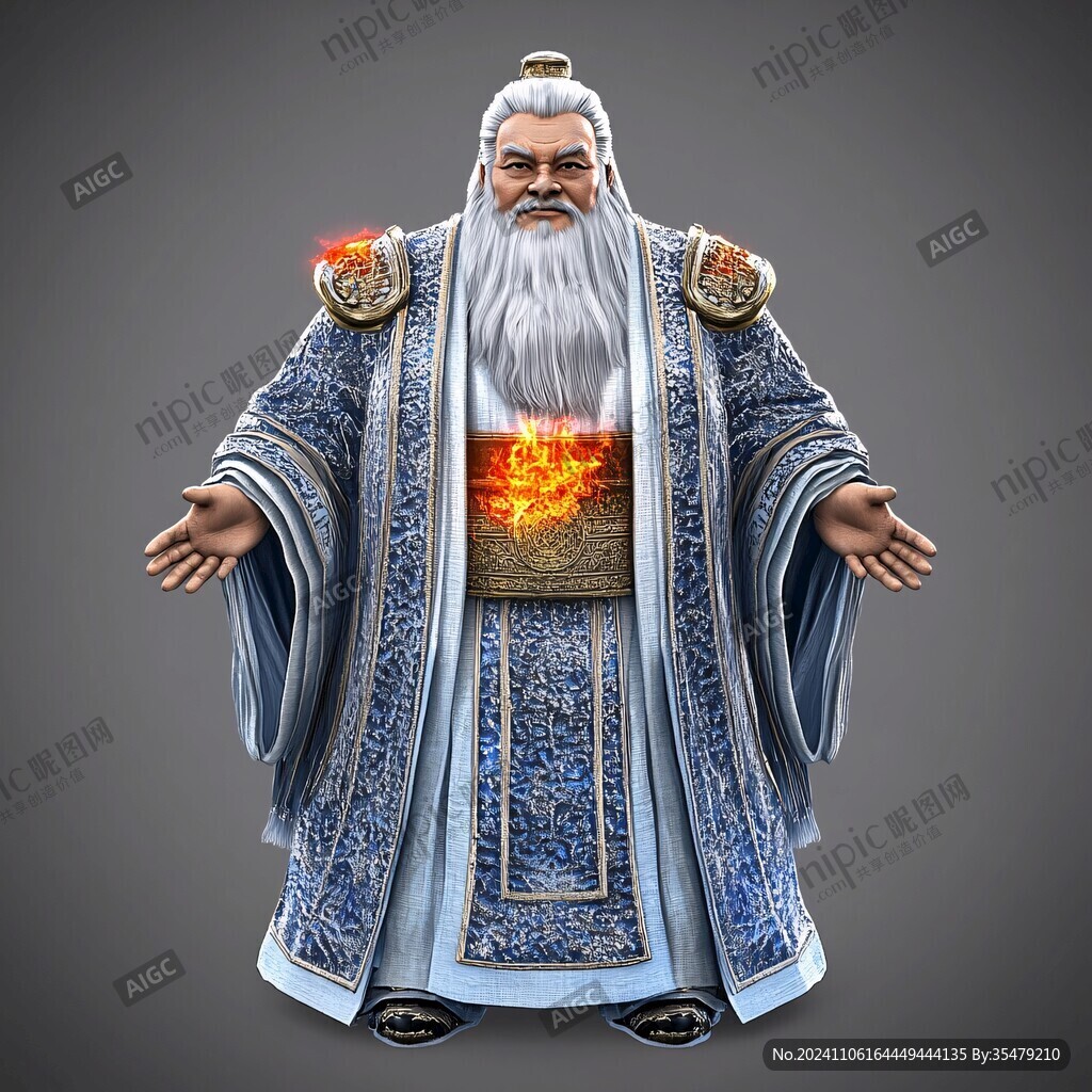 道士人物设计