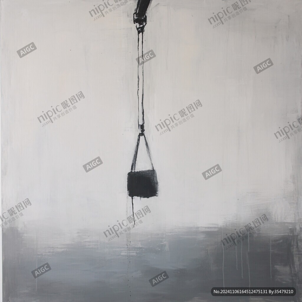 颓废感油画