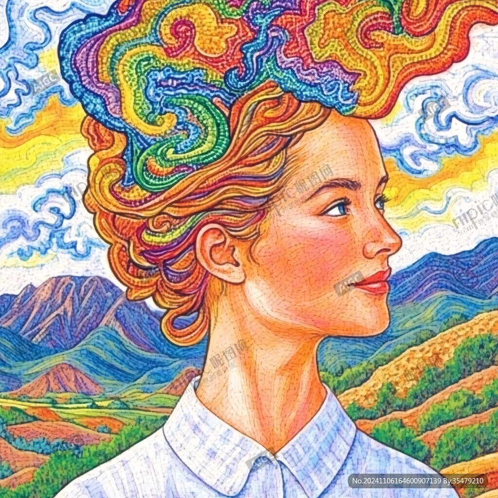 独特个性创新插画插图