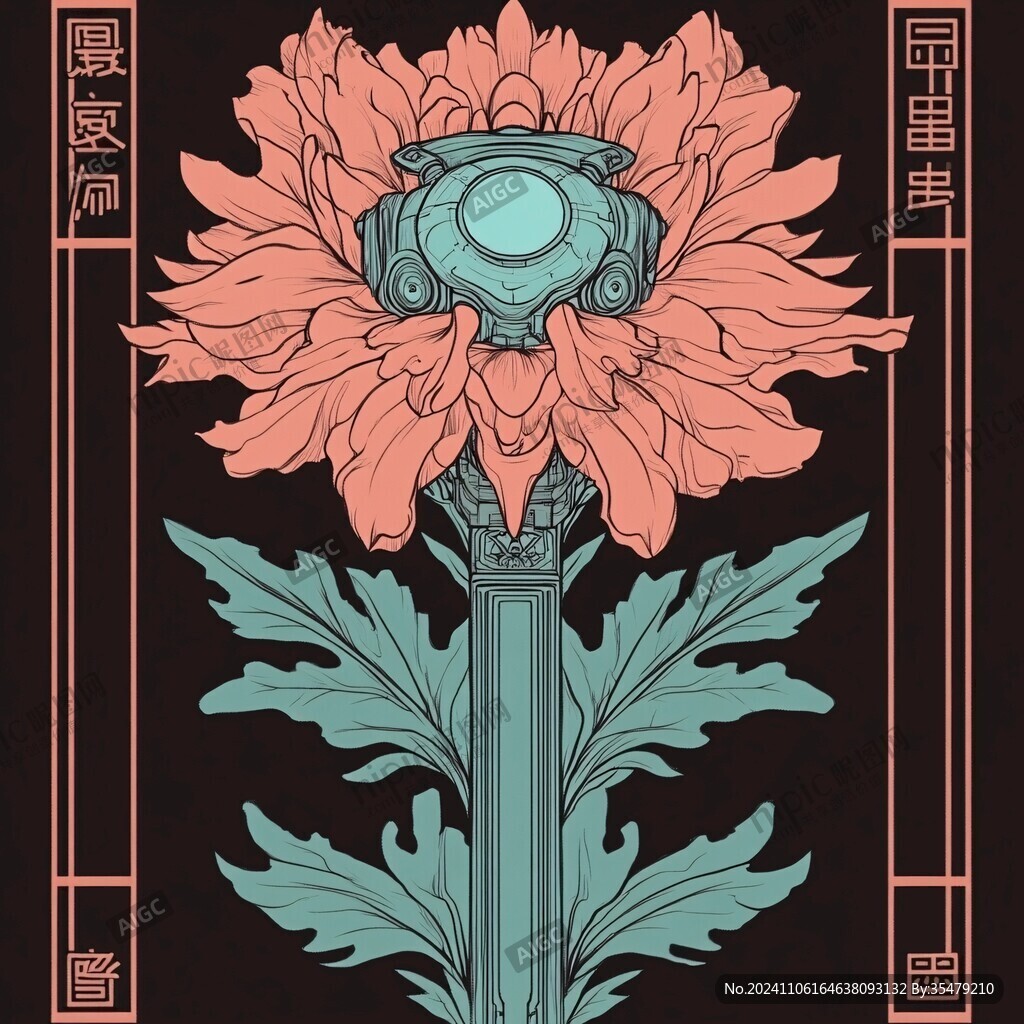 莲花宝剑纹