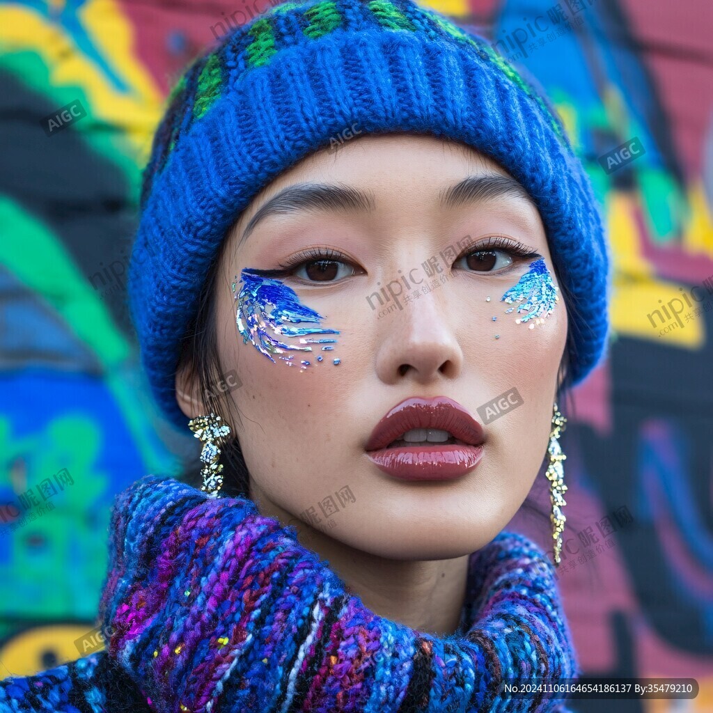 彩妆人物欣赏