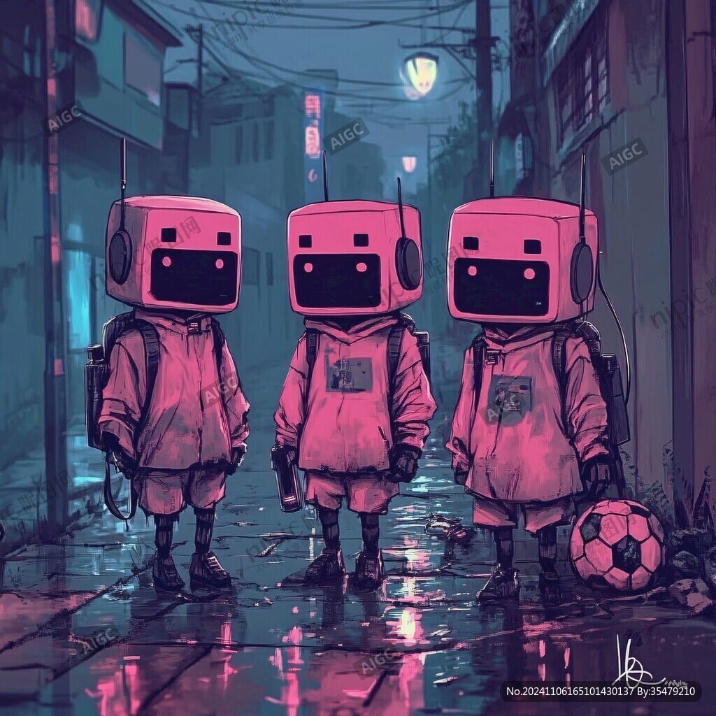 赛博朋克潮流人物