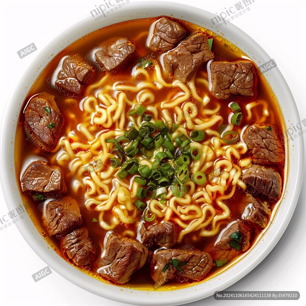 牛肉公仔面