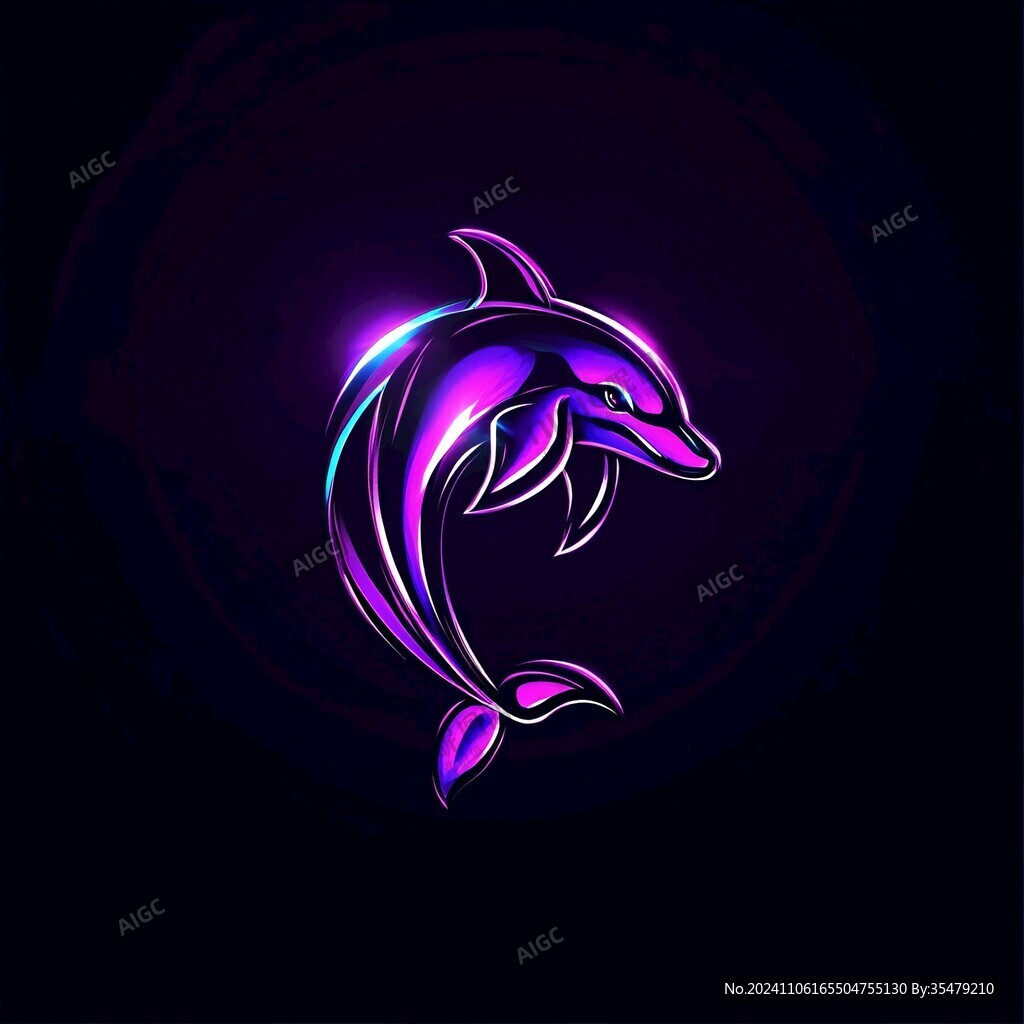 梦幻海豚logo