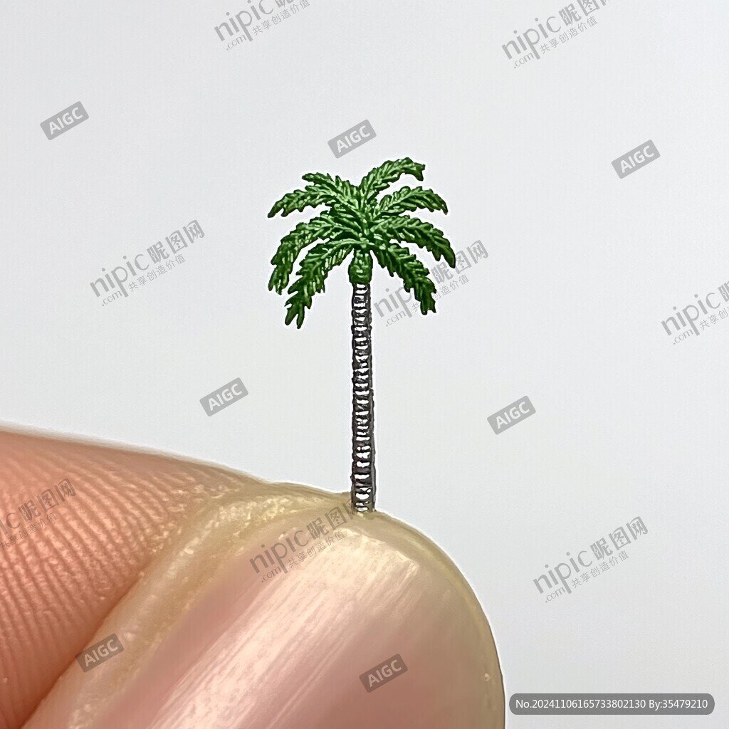 纸做的椰林