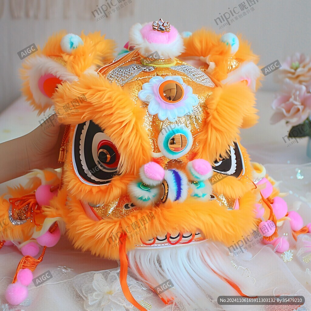 聚宝盆虎头帽