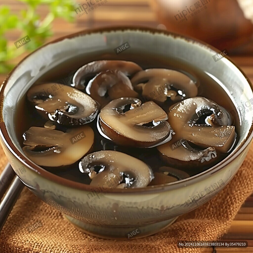 草菇煮木耳