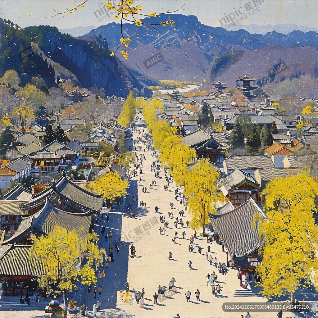 宋朝京都街道