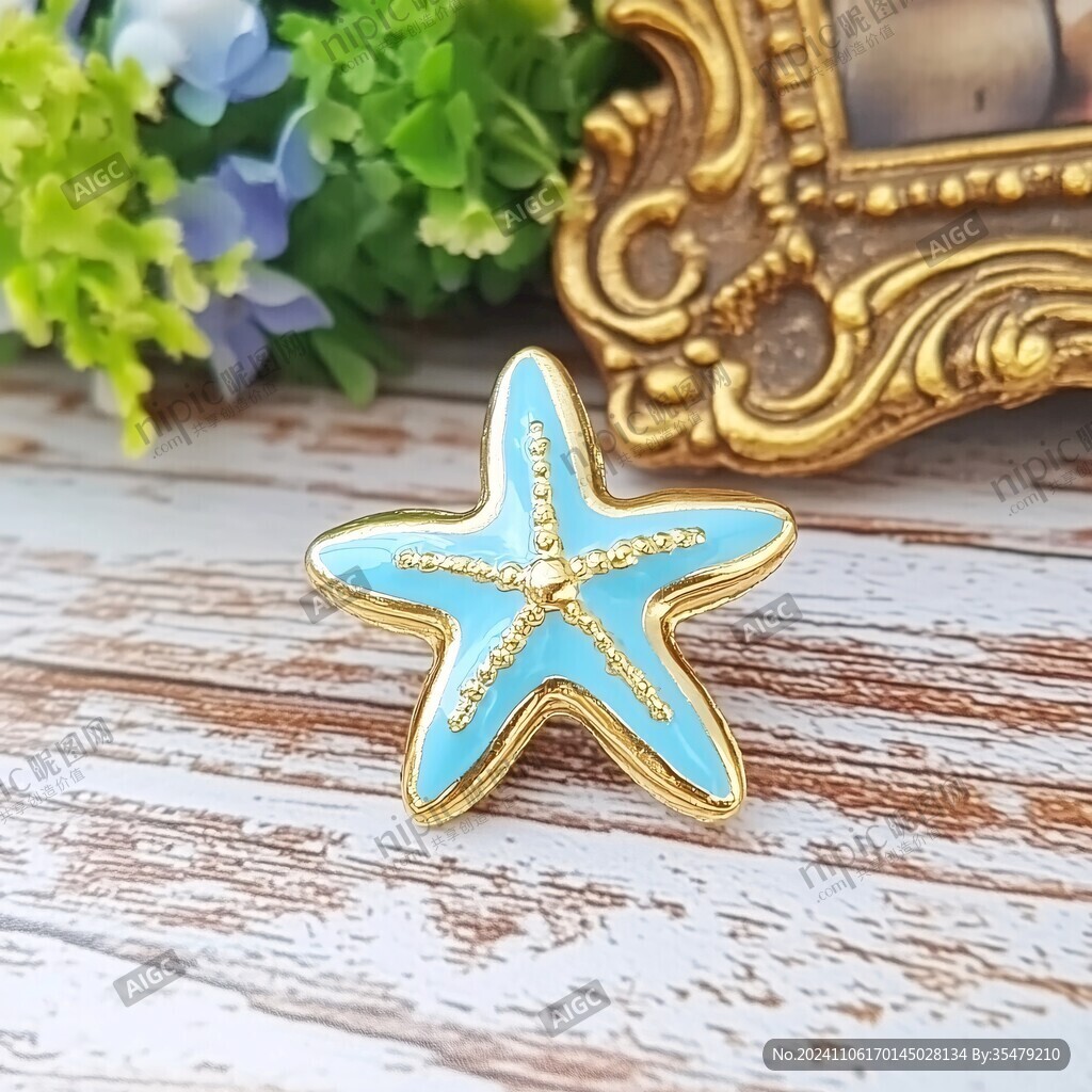 海星胸针
