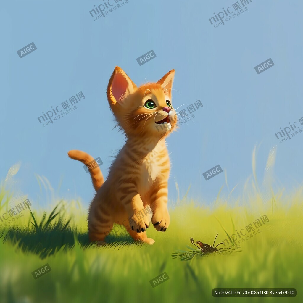 3d卡通猫咪