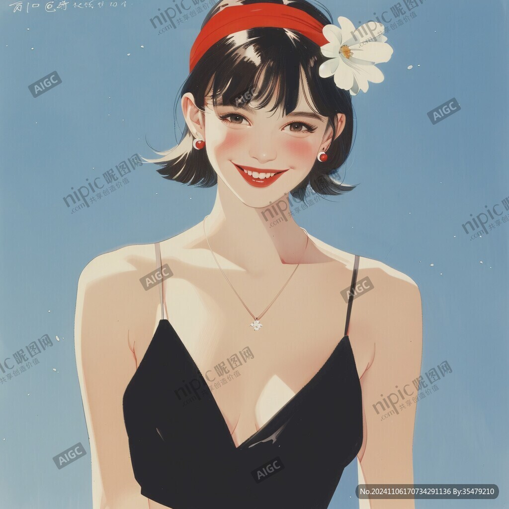 板绘人像