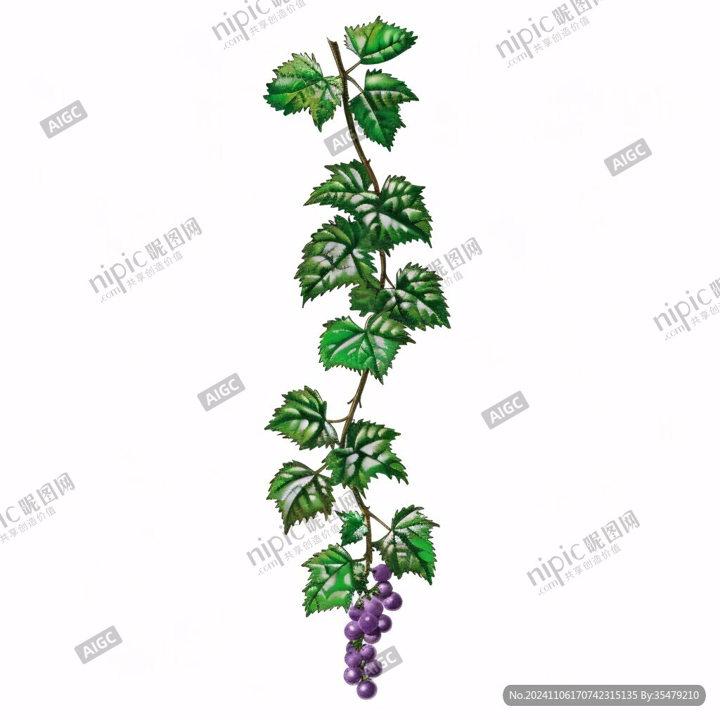黑加仑葡萄干插画