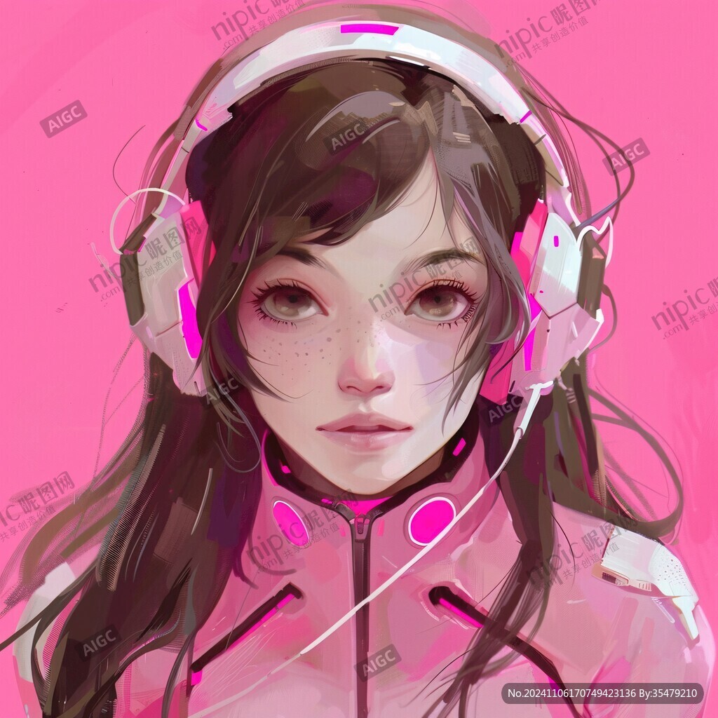 厚涂少女