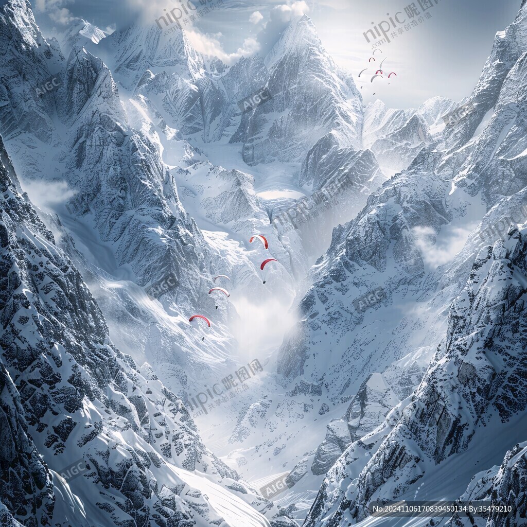 雪山大场景