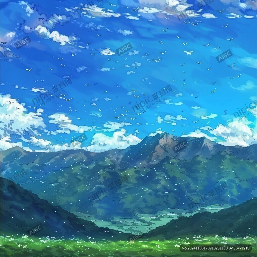 新海诚动漫风装饰画