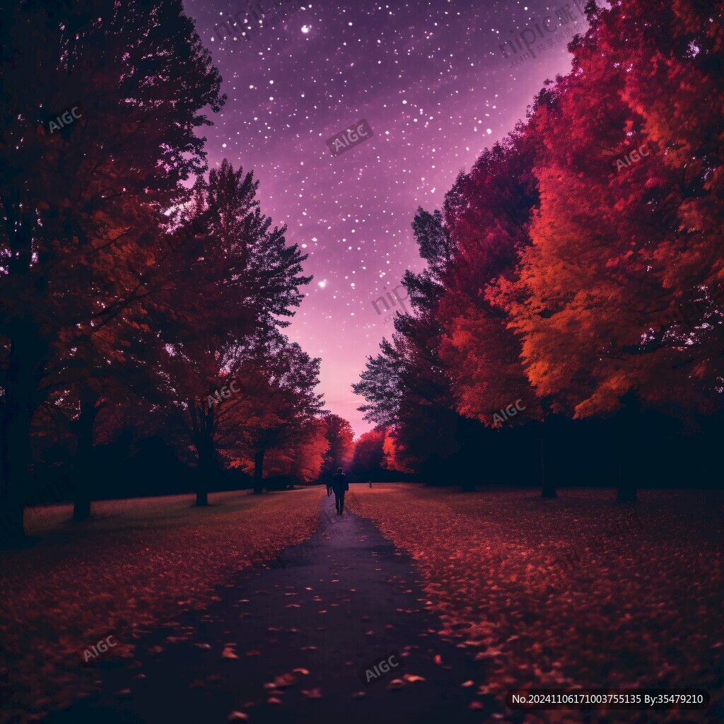 梦幻枫树