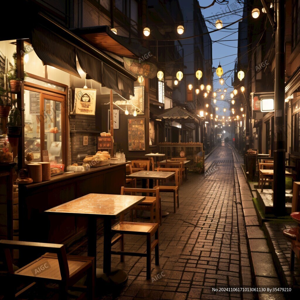 居酒屋与街道