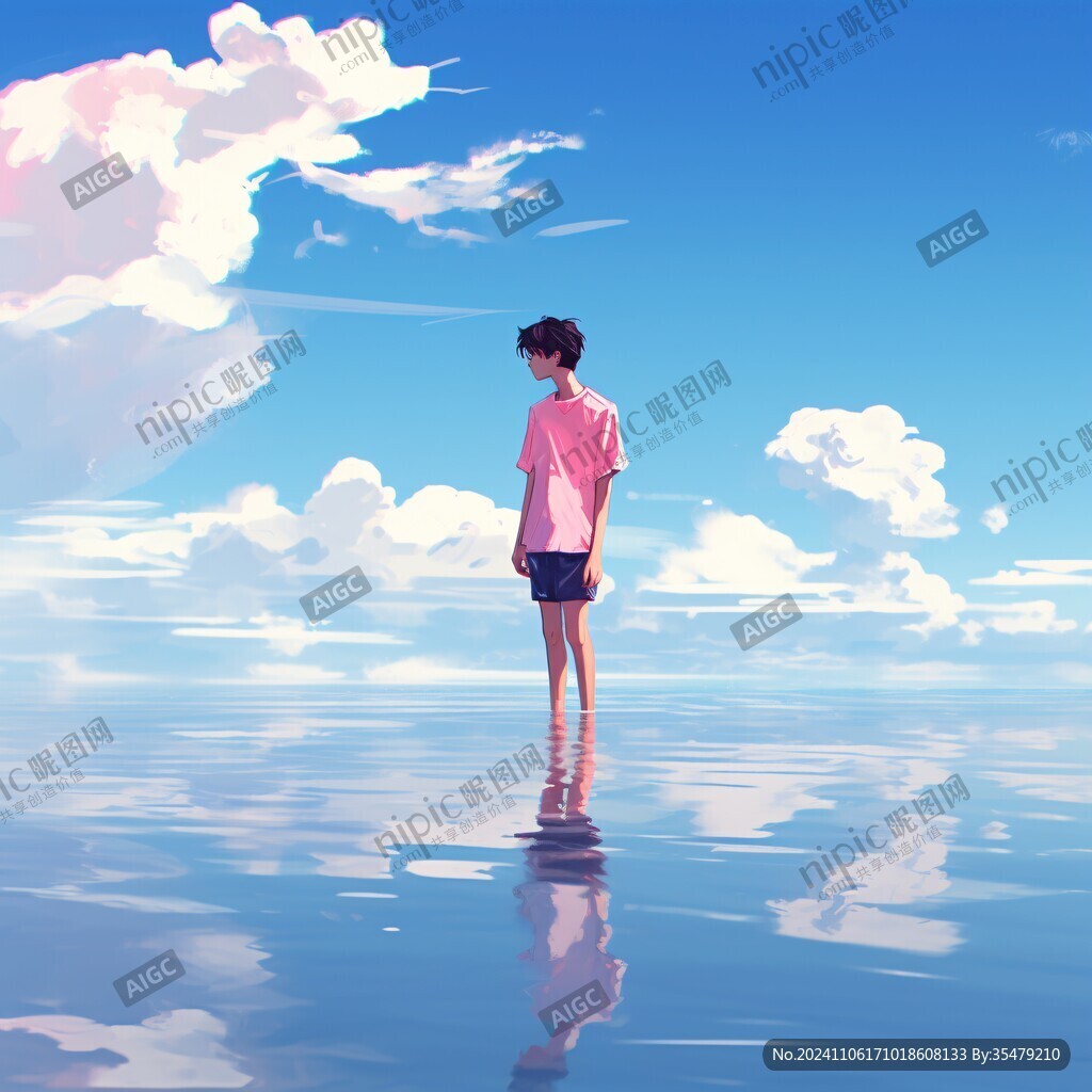 粉红色的超现实世界