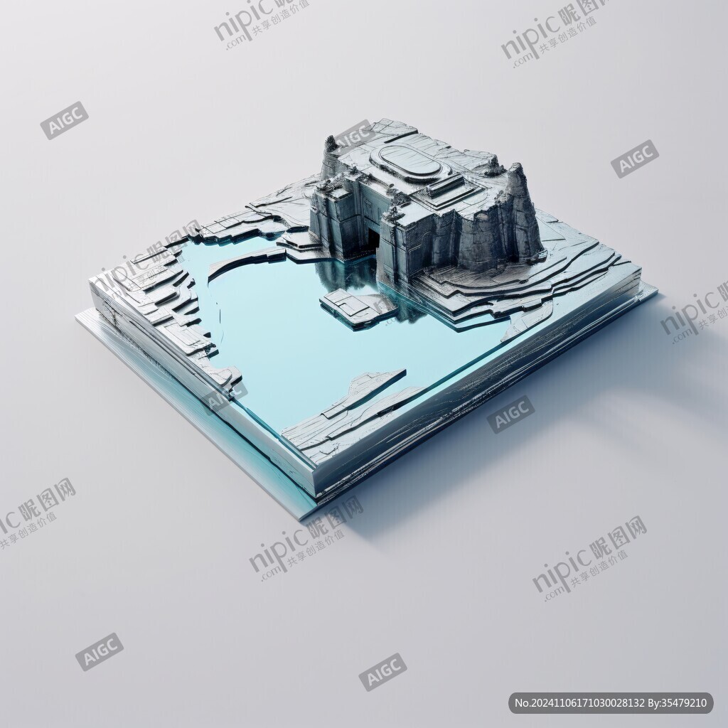 3d冰河地板化