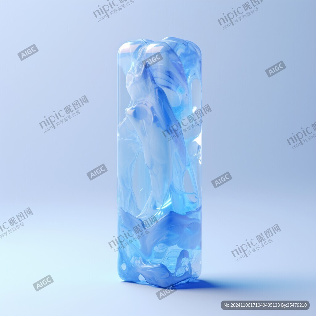 3d冰块效果图
