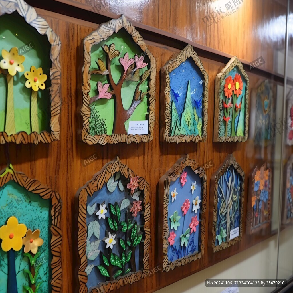 手工艺作品展