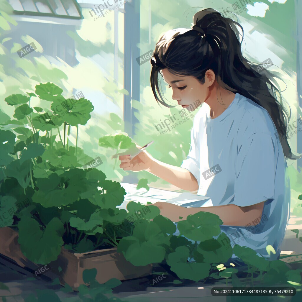 插画立夏