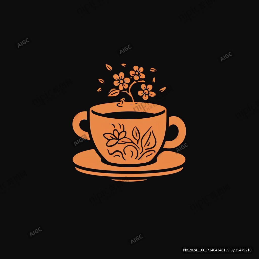 茶杯标志
