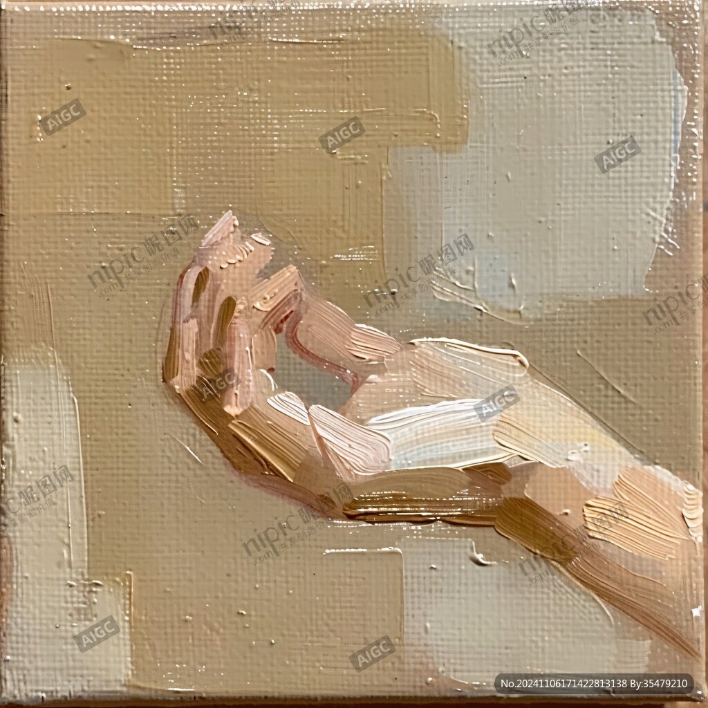 雕塑油画