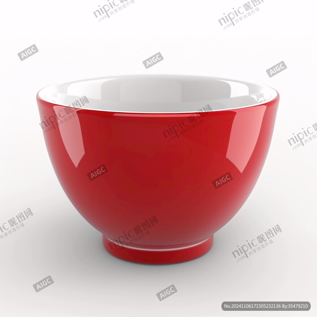 矾红碗