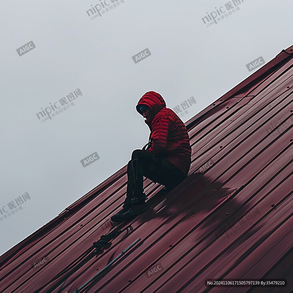 房顶沉思者