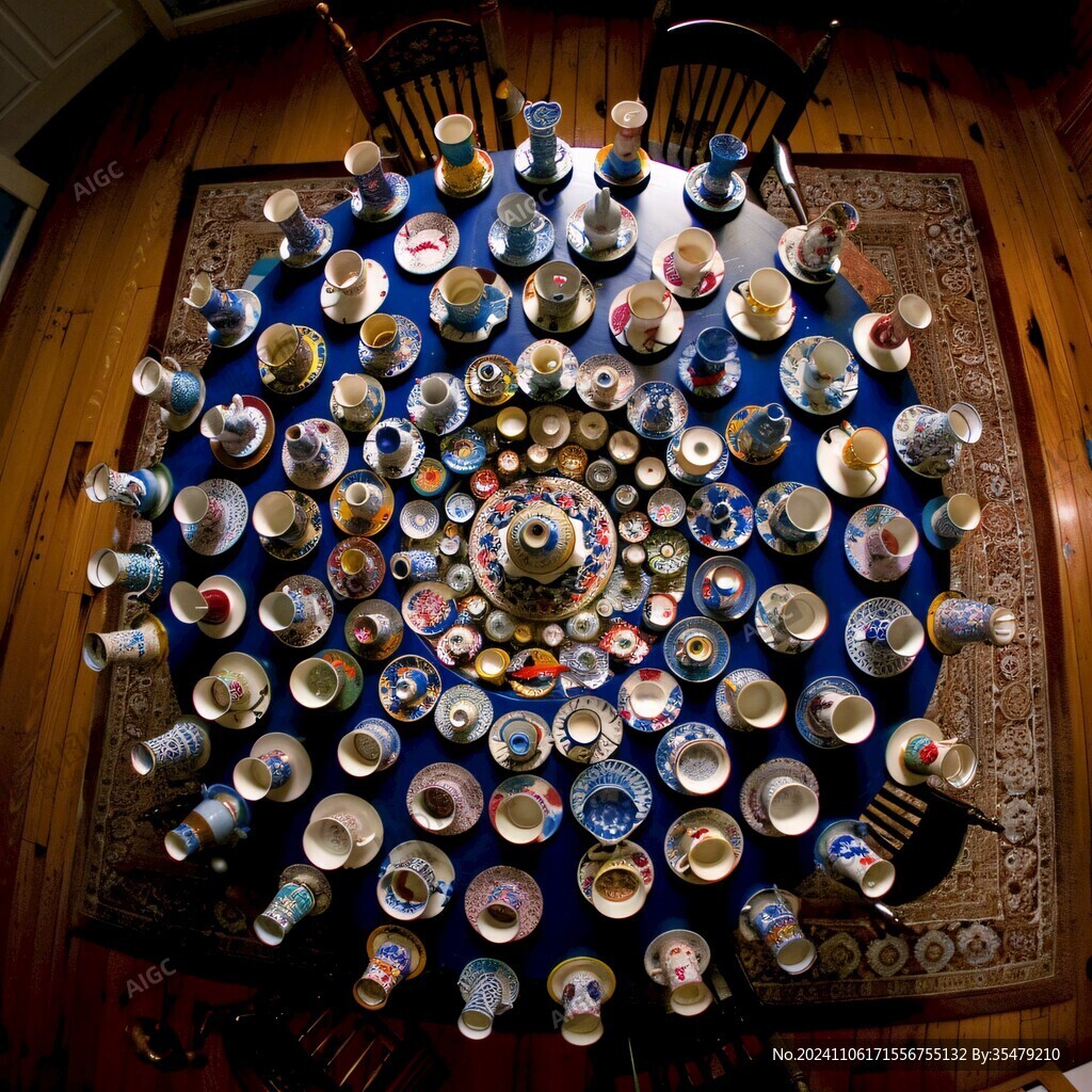 整整齐齐的陶瓷