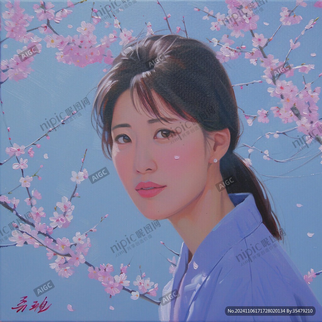 板绘人像