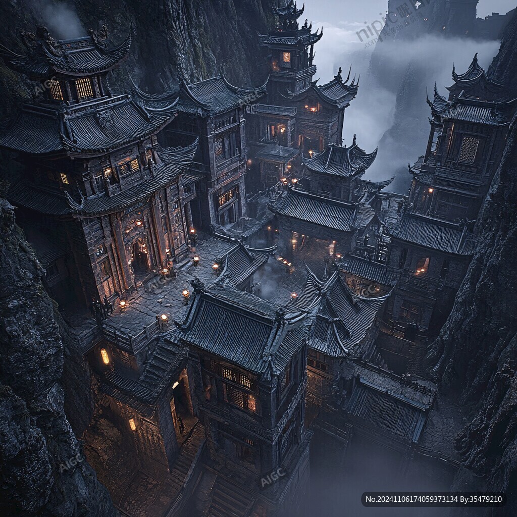 阴间地府鬼城场景
