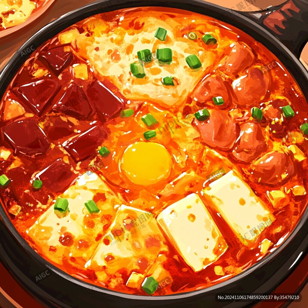 爆裂豆腐锅