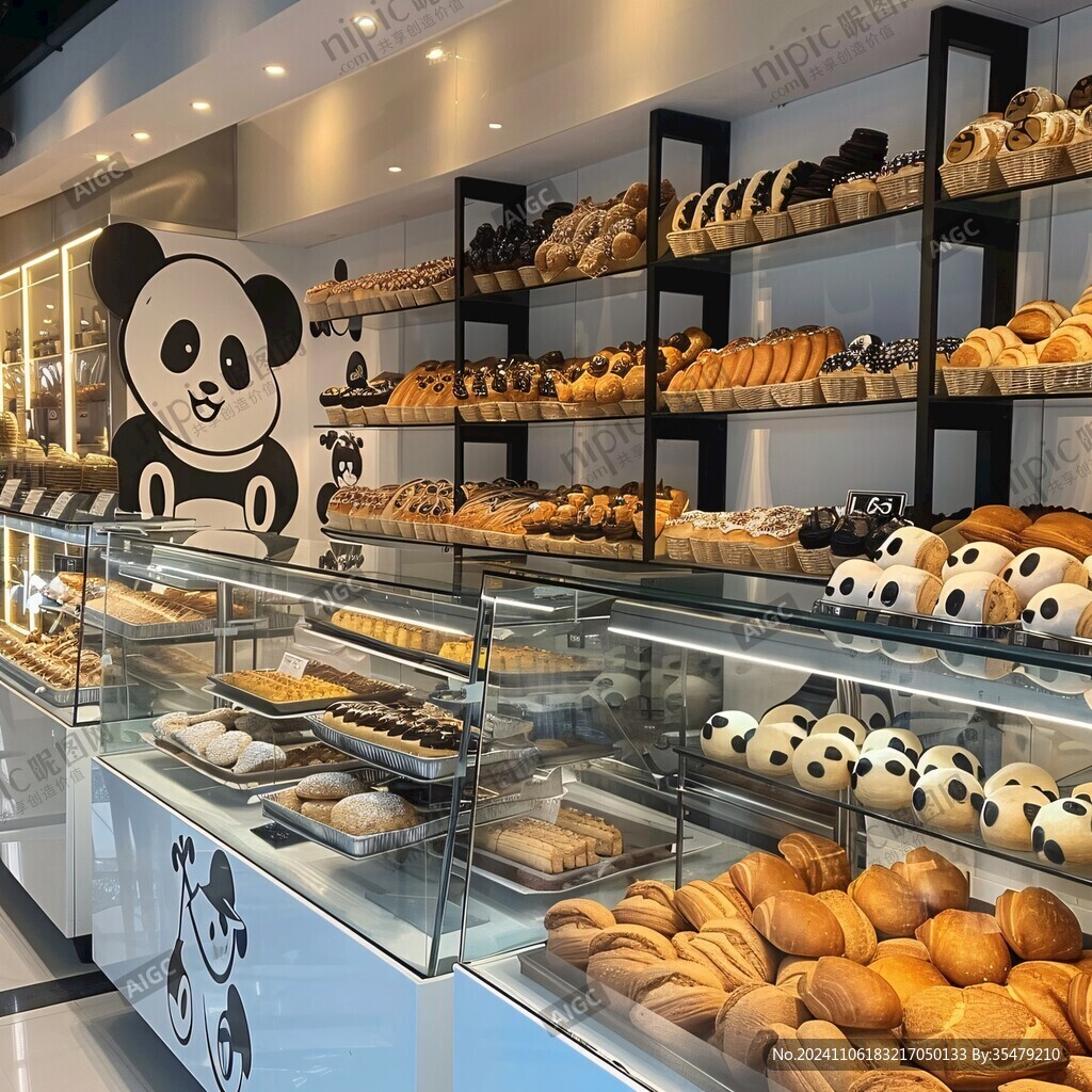 面包店铺货架