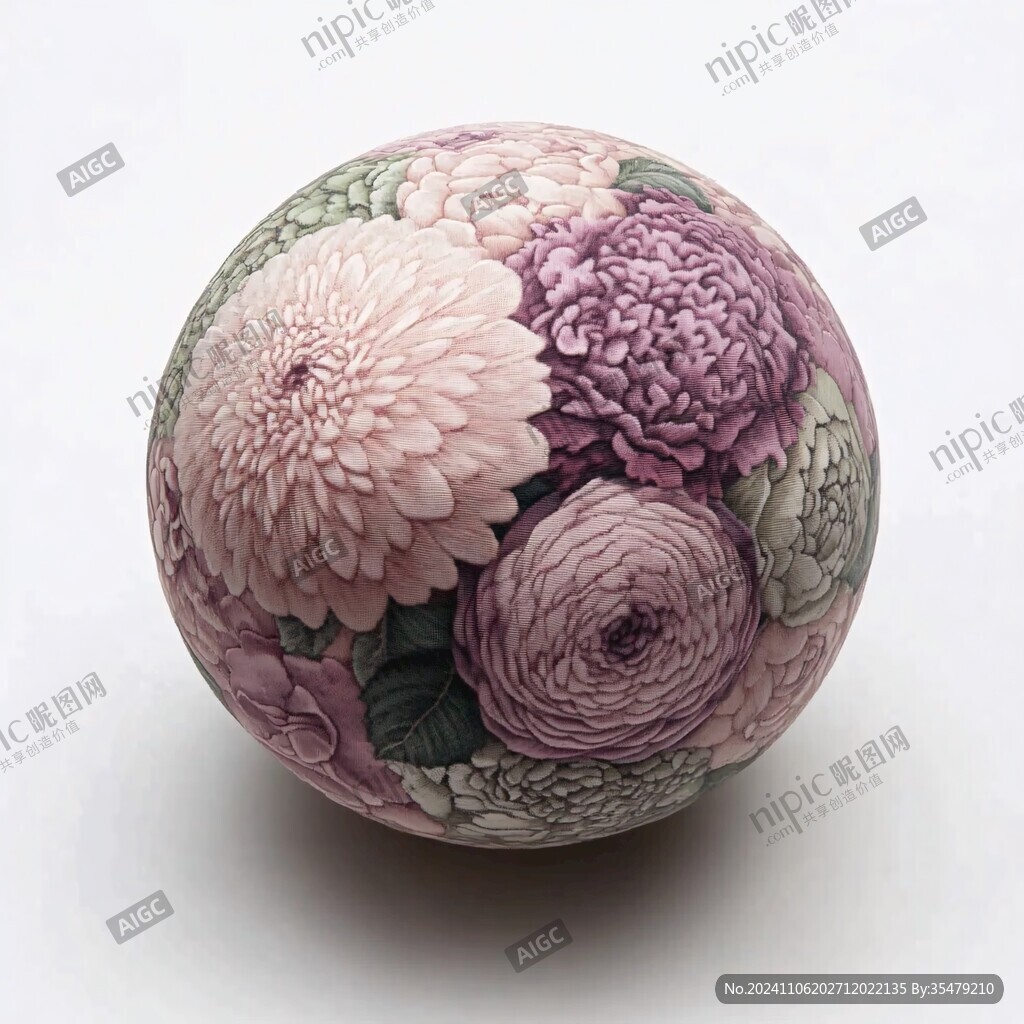 3d花球