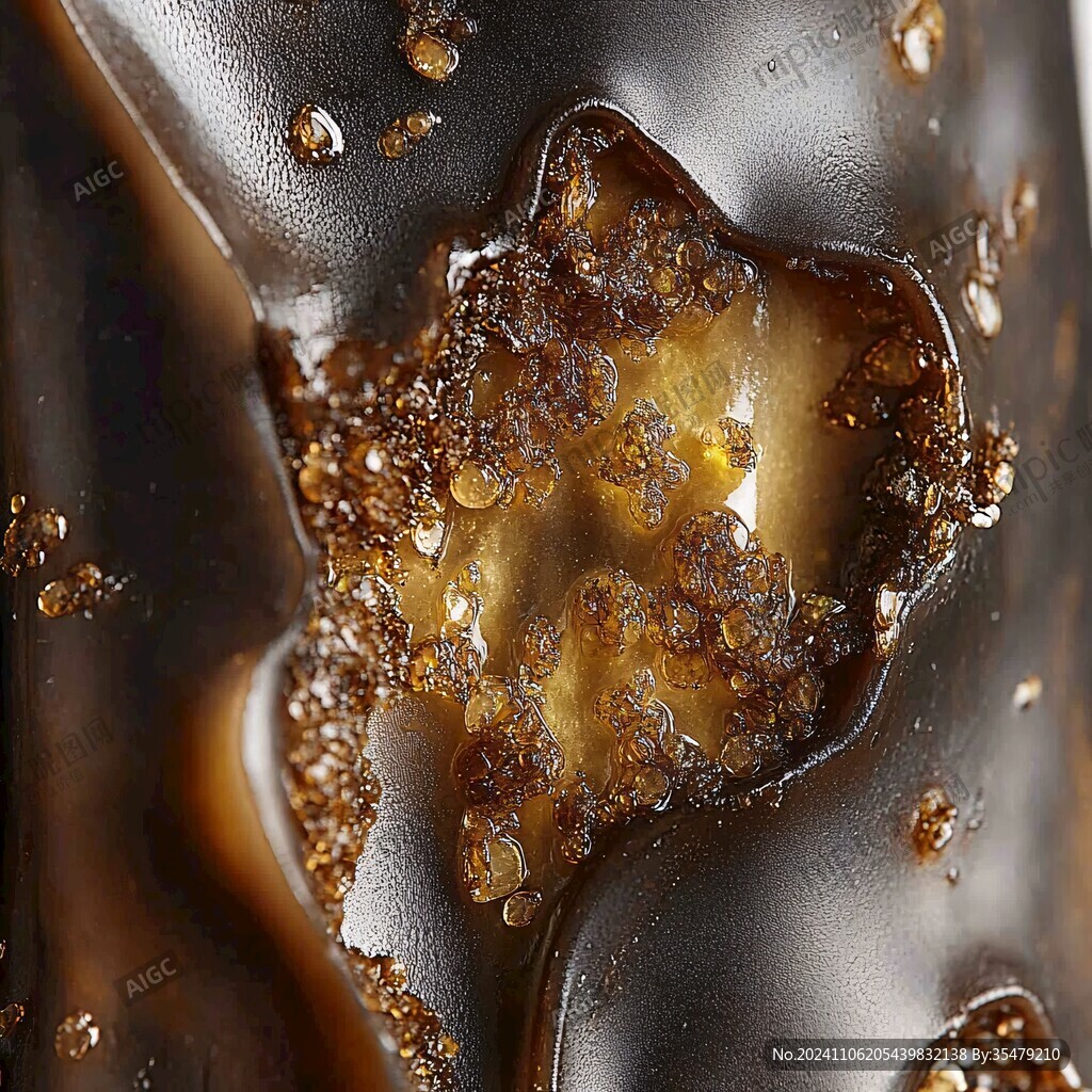 琥珀细节