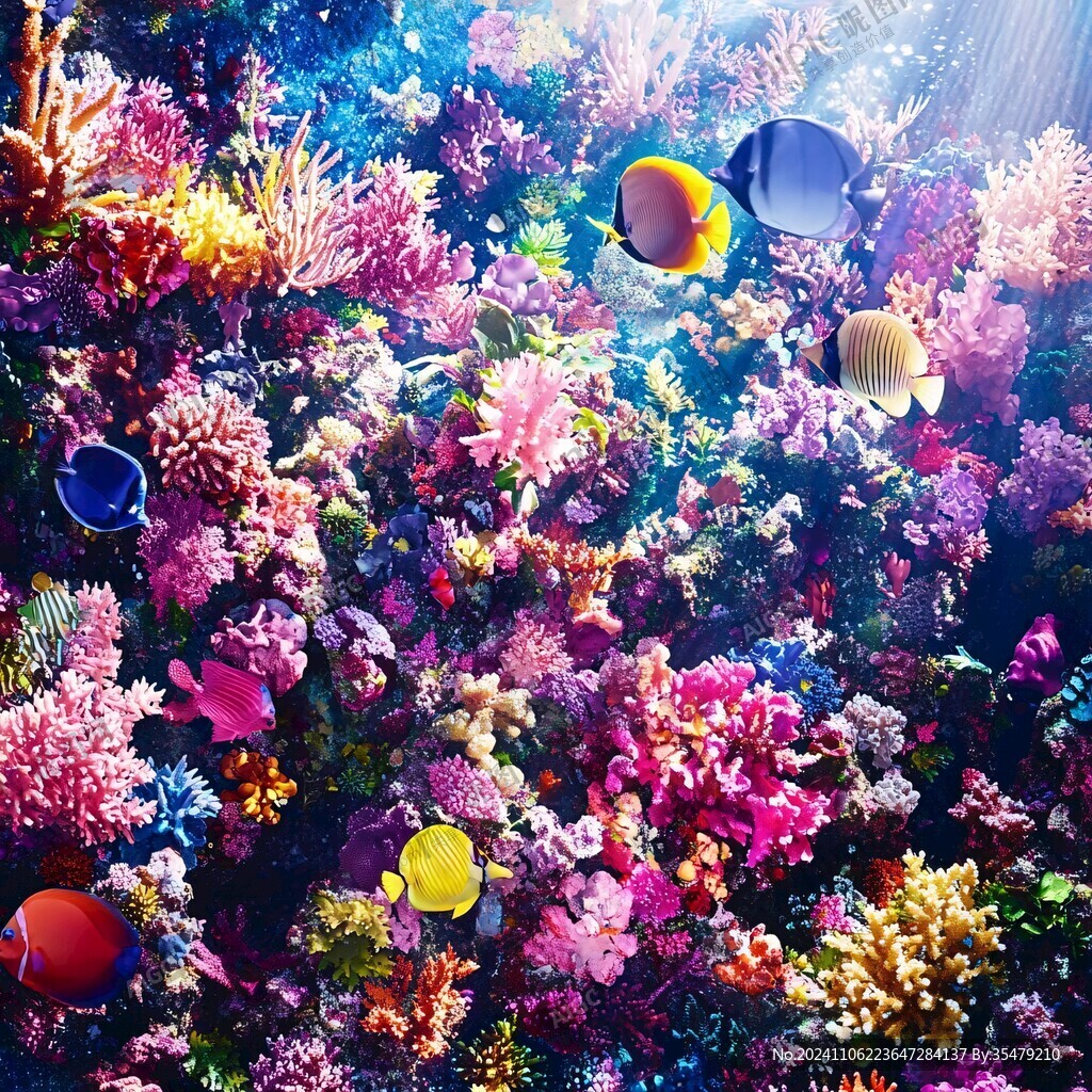 海底世界3d立体背景