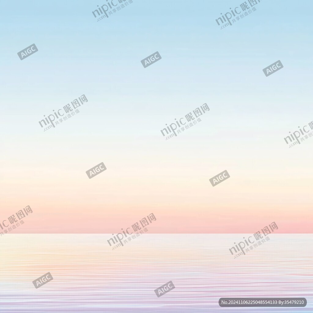 渐变色海水